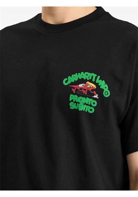 t-shirt pronto uomo nera CARHARTT WIP | I03519589.XX